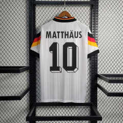Retro 1992 Germany away V?ller  Football jersey retro