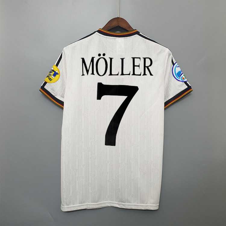 Reteo shirt germany 1996 home MOLLER #7 Klinsmann #18 KUNTZ #11