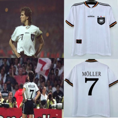 Reteo shirt germany 1996 home MOLLER #7 Klinsmann #18 KUNTZ #11