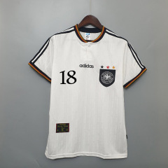 Reteo shirt germany 1996 home MOLLER #7 Klinsmann #18 KUNTZ #11