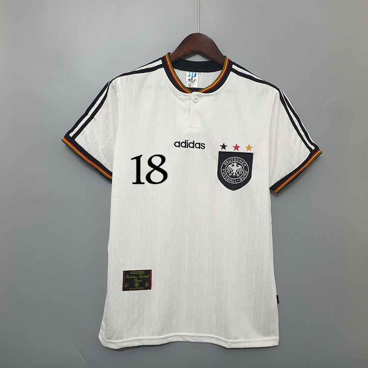 Reteo shirt germany 1996 home MOLLER #7 Klinsmann #18 KUNTZ #11