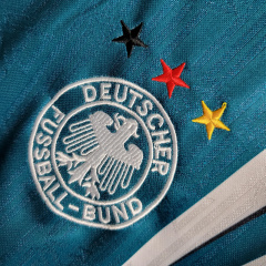 Retro 1996 Germany away MOLLER #7 Klinsmann #18 KUNTZ #11 Football jersey retro