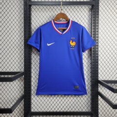 2024-25 Women's France Home CAMAVINGA  GRIEZMANN GIROUD MBAPPE DEMBELE T. HERNANDEZ Football jersey