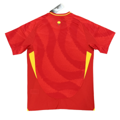 Spain 2024-25 Euro Home MORATA GERARD OLMO RODRIGO Football Jersey