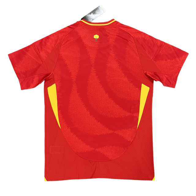Spain 2024-25 Euro Home MORATA GERARD OLMO RODRIGO Football Jersey