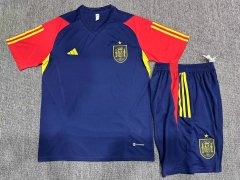 23-24 Spain short-sleeved training clothes