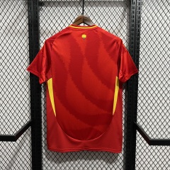Spain 2024-25 Euro Home MORATA GERARD OLMO RODRIGO Football Jersey