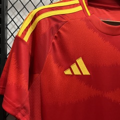 Spain 2024-25 Euro Home MORATA GERARD OLMO RODRIGO Football Jersey