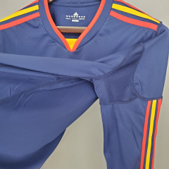 Retro long sleeve Spain 2010 away   Football jersey retro