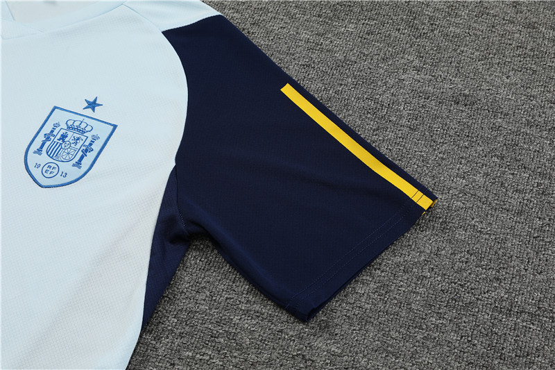 23-24 Spain short-sleeved training clothes