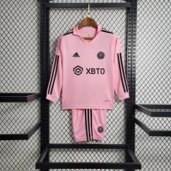22-23 Kids Intermiamicf Home Long Sleeve