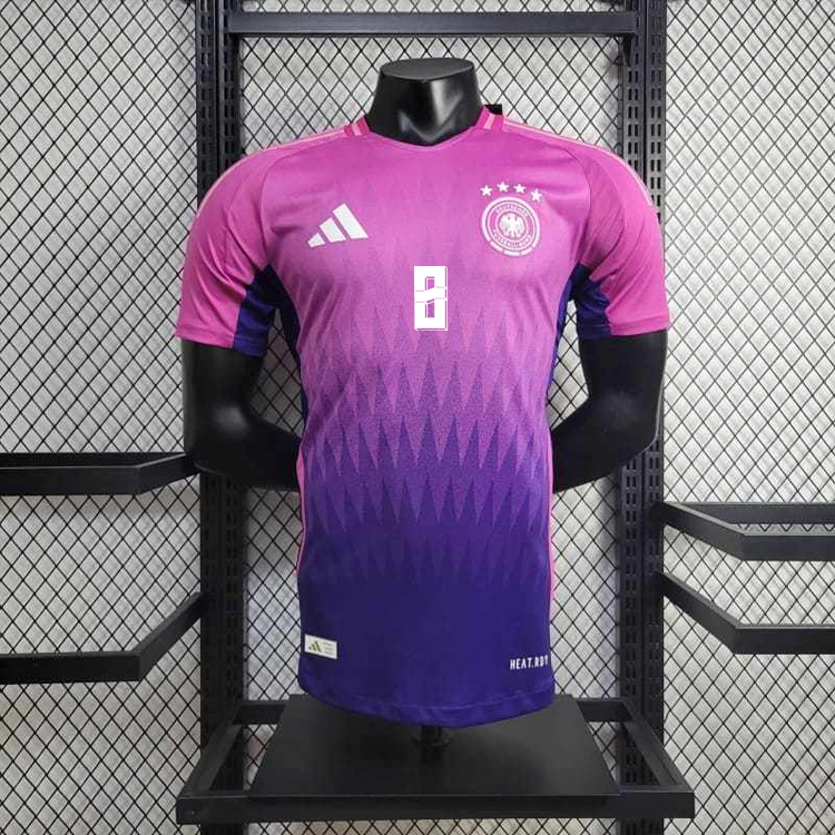 2024-25 Player Germany Away KROOS WIRTZ MUSIALA MULLER FULLKRUG HAVERTZ FUHRICH  Football jersey