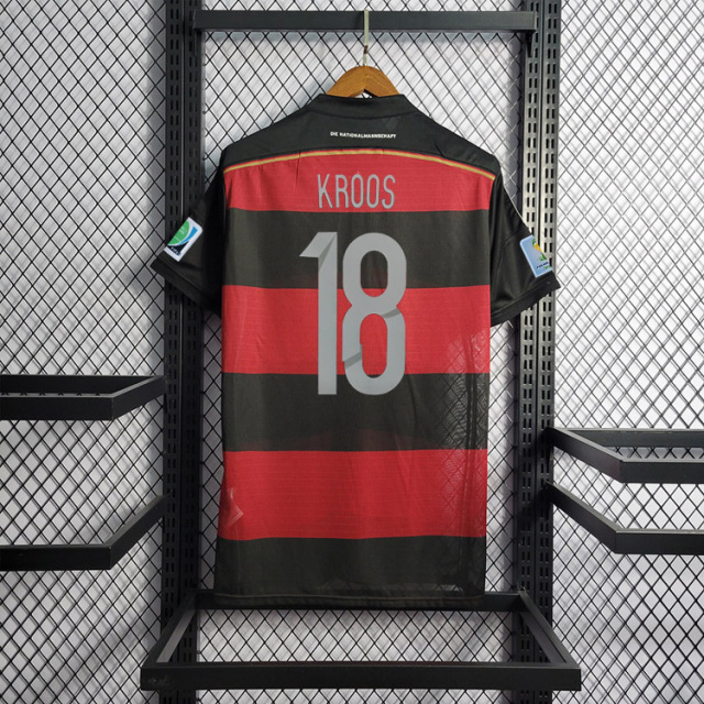 Retro Germany 2014 away ?zil KLOSE MULLER GOTZE REUS  Football jersey retro