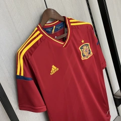 Retro Spain 2012 Home football jersey retro