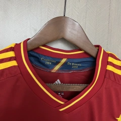 Retro Spain 2012 Home football jersey retro