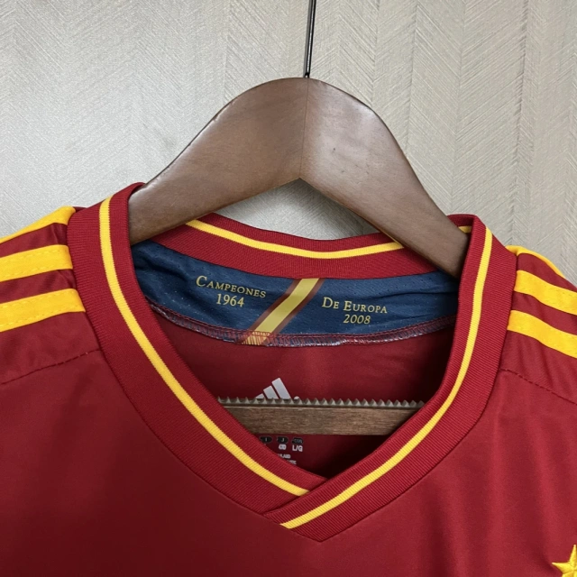 Retro Spain 2012 Home football jersey retro