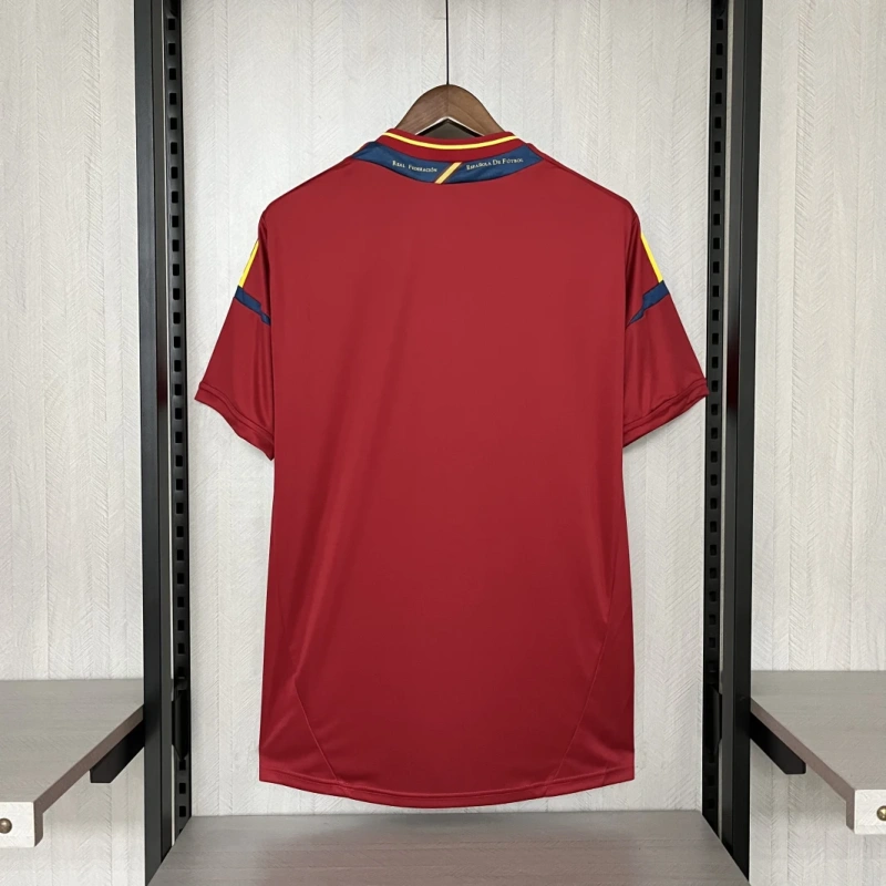 Retro Spain 2012 Home football jersey retro