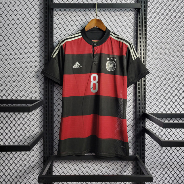 Retro Germany 2014 away ?zil KLOSE MULLER GOTZE REUS  Football jersey retro