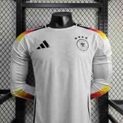 2024-25 Germany Home Player Long Sleeve KROOS WIRTZ MUSIALA MULLER FULLKRUG HAVERTZ FUHRICH Football jersey