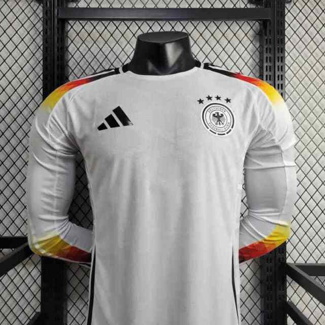 2024-25 Germany Home Player Long Sleeve KROOS WIRTZ MUSIALA MULLER FULLKRUG HAVERTZ FUHRICH Football jersey