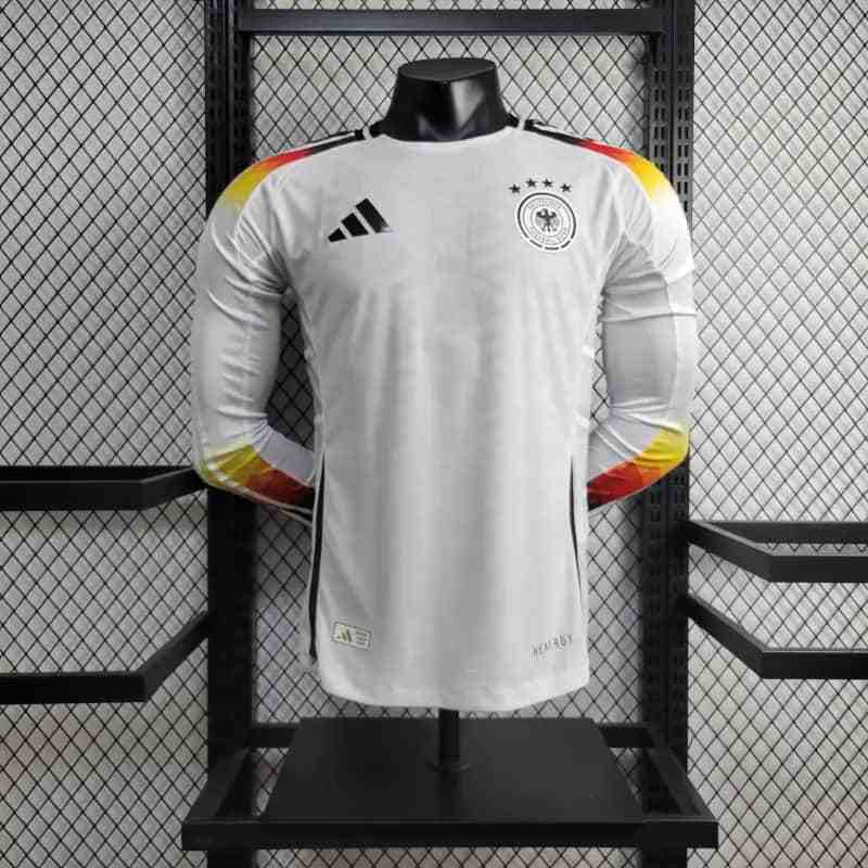 2024-25 Germany Home Player Long Sleeve KROOS WIRTZ MUSIALA MULLER FULLKRUG HAVERTZ FUHRICH Football jersey