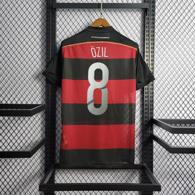 Retro Germany 2014 away ?zil KLOSE MULLER GOTZE REUS  Football jersey retro