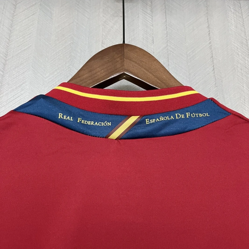 Retro Spain 2012 Home football jersey retro