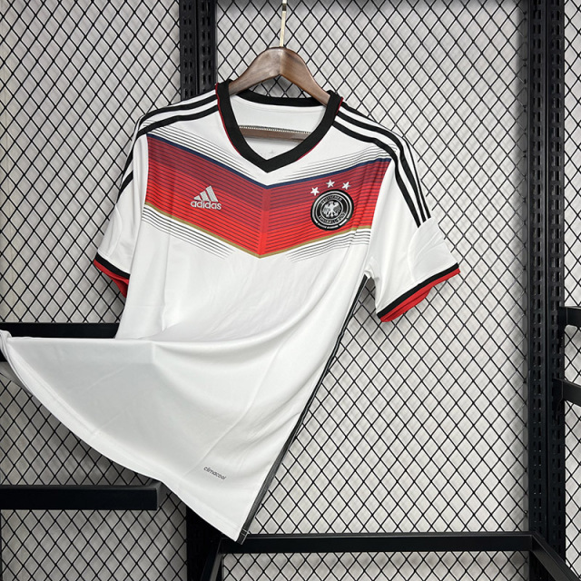 Retro Germany 2014 Home Özil KLOSE MULLER GOTZE REUS  Football jersey retro