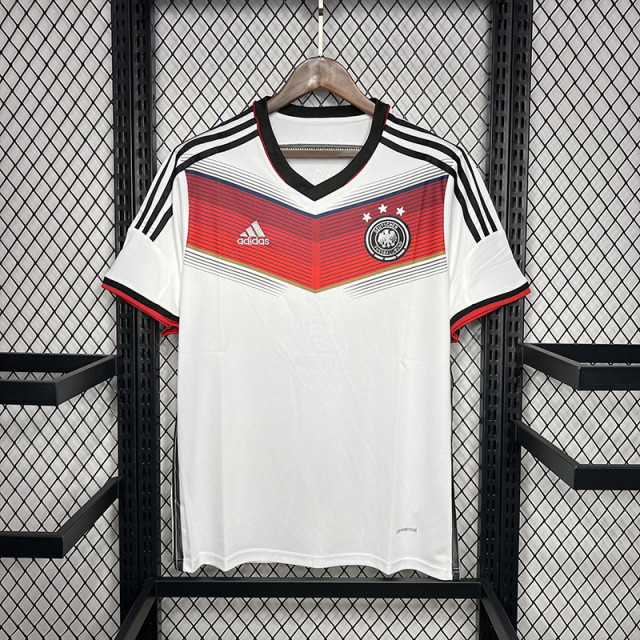 Retro Germany 2014 Home Özil KLOSE MULLER GOTZE REUS  Football jersey retro