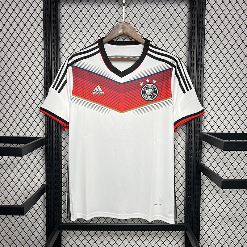 Retro Germany 2014 Home Özil KLOSE MULLER GOTZE REUS  Football jersey retro
