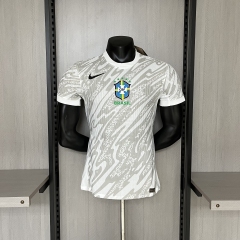 Player Edition 2024-25 Brazilian Goalkeeper White  Vini Jr ENDRICK RICHARLISON Football jersey