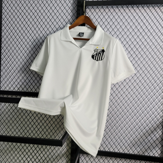 Retro 1970 Santos Home Football jersey retro