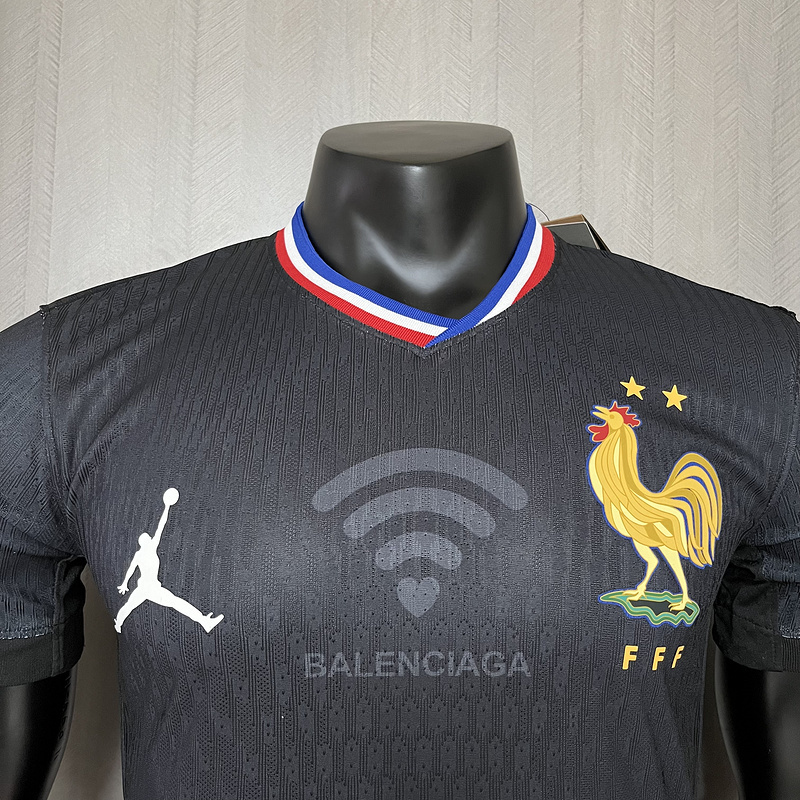 2024-25 PLAYER France Black Especial Football jersey