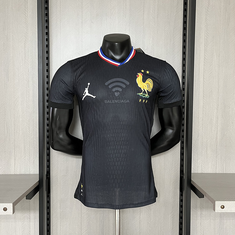 2024-25 PLAYER France Black Especial Football jersey