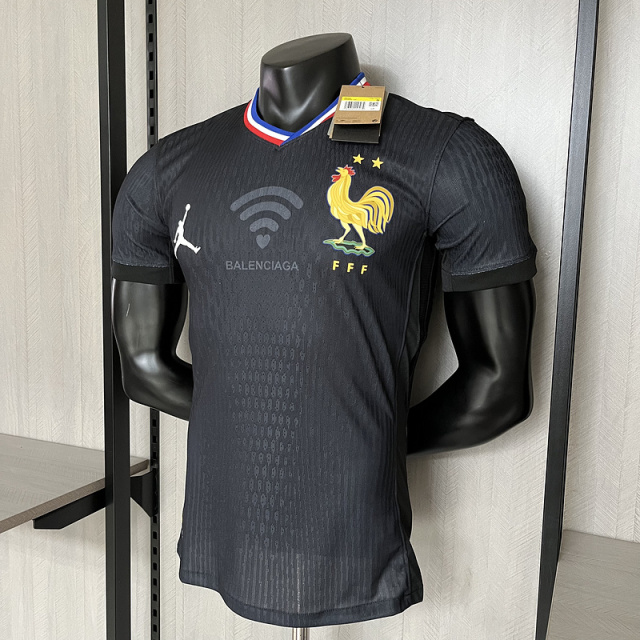 2024-25 PLAYER France Black Especial Football jersey