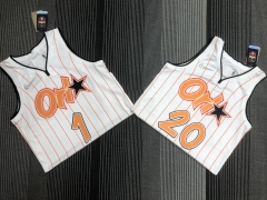 75th Anniversary Orlando Magic White Orange 1 McGrady
