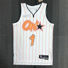 75th Anniversary Orlando Magic White Orange 1 McGrady