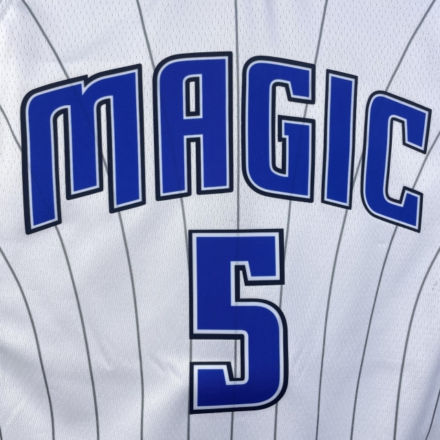 23 Season Orlando Magic Home White 5 BANCHERO