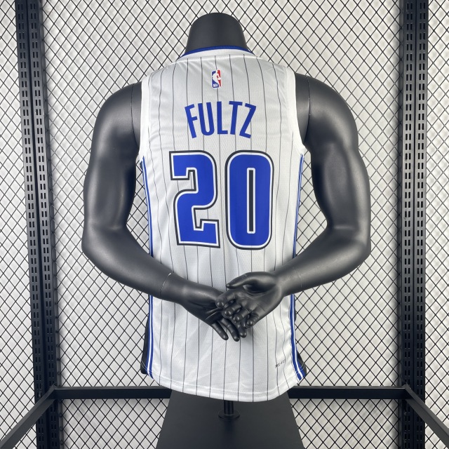 23 Season Orlando Magic Home White 20 Furts