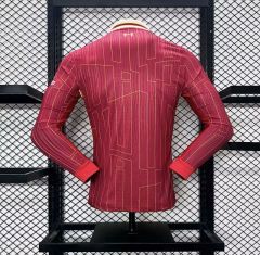 Player 2024-25 Liverpool Home Long Sleeves Football jersey