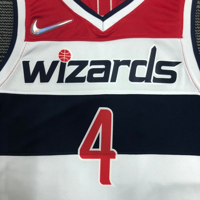 75th Anniversary Washington Wizards White 4 Westbrook