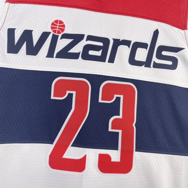 23 Season Washington Wizards Home White 23 Jordan