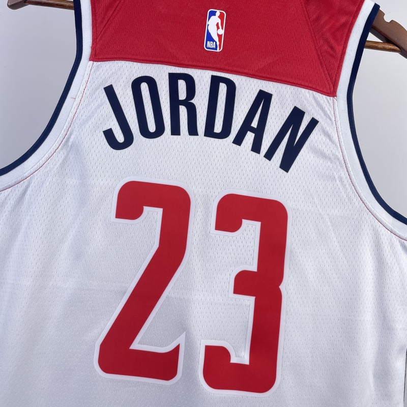 23 Season Washington Wizards Home White 23 Jordan