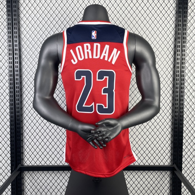 23 Season Washington Wizards away Red 23 Jordan