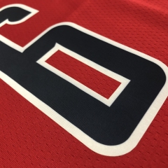 75th Anniversary Washington Wizards Red 6 Harrell