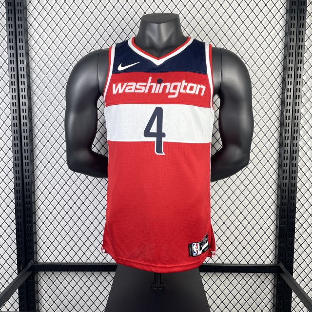 23 Season Washington Wizards away Red 4 Westbrook