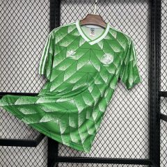 Retro 1990 Germany Away 9# VOLLER 10# MATTHAUS Football jersey retro