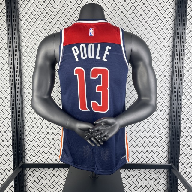 23 Season Washington Wizards Limited White 13 Poole