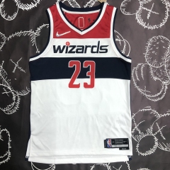 75th Anniversary Washington Wizards White 23 Jordan