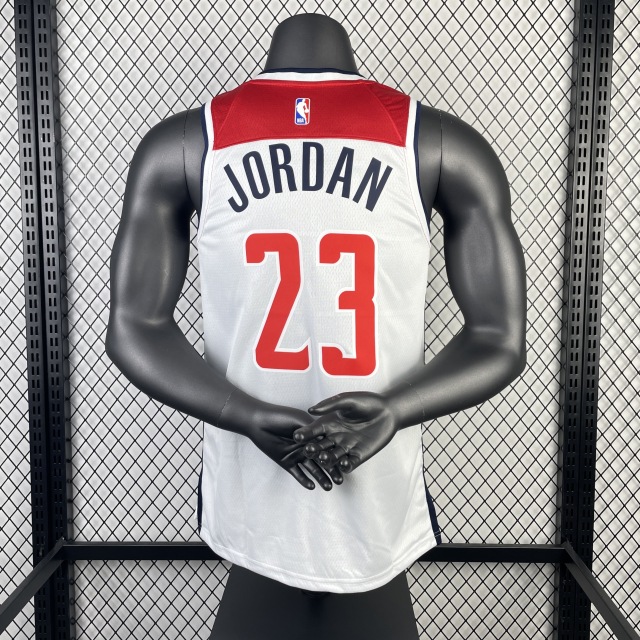 23 Season Washington Wizards Home White 23 Jordan